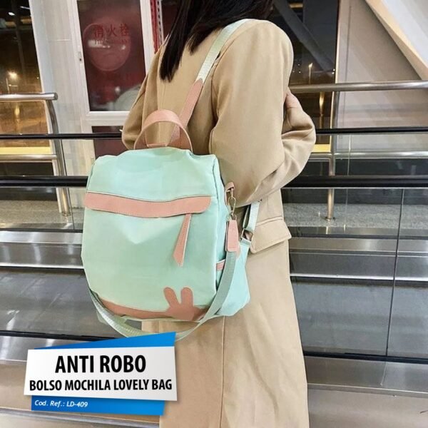 Bolso mochila antirrobo "Lovely Bag"